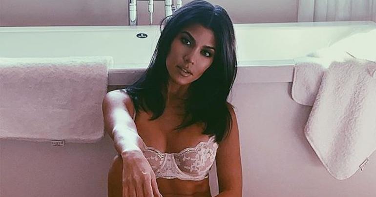 If These Kourtney Kardashian Snaps Were Any Hotter, They'd Burn a Hole Through Your Screen