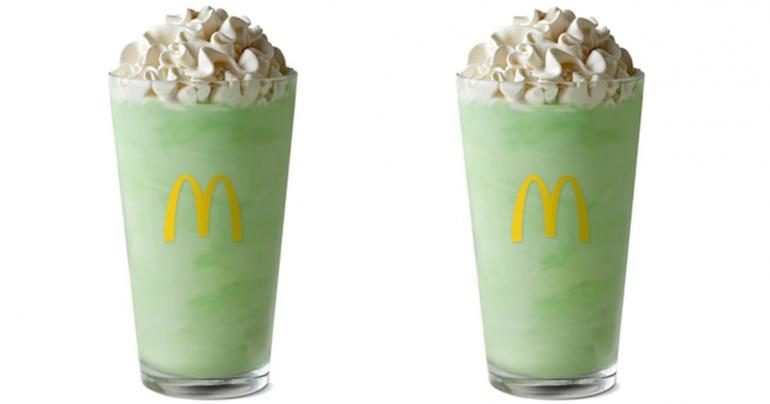 Today Must Be My Lucky Day, Because McDonald's Shamrock Shake Is Officially Back!