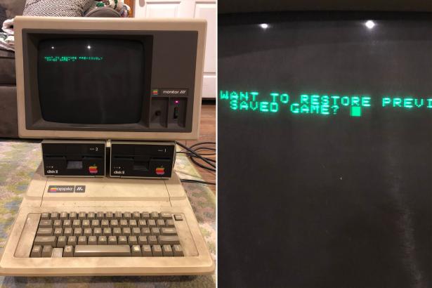 Decades-old Apple computer somehow still works