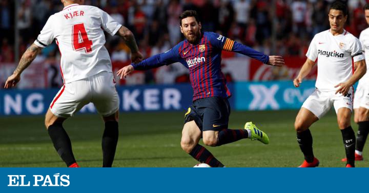 Messi marca el tercero y remonta para el Barcelona