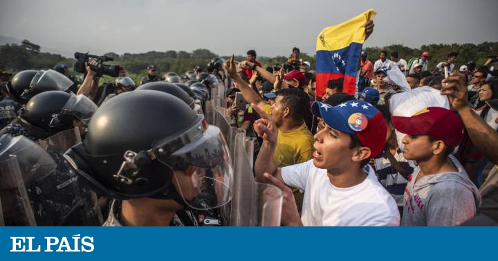 Disturbios y deserciones marcan el intento de entrada de ayuda humanitaria en Venezuela