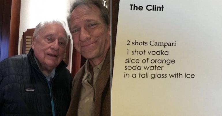 Mike Rowe, a retired hero named Clint, and a tasty cocktail (17 Photos)