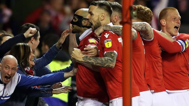 Nottingham Forest 1-0 Derby County: Yohan Benalouane settles East Midlands derby