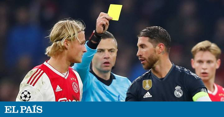 La UEFA sanciona a Sergio Ramos con dos partidos por forzar la amarilla ante el Ajax