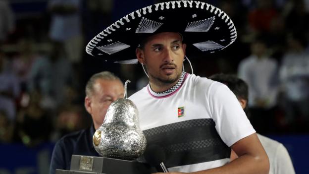 Kyrgios went jet skiing before beating Zverev in Mexican Open final