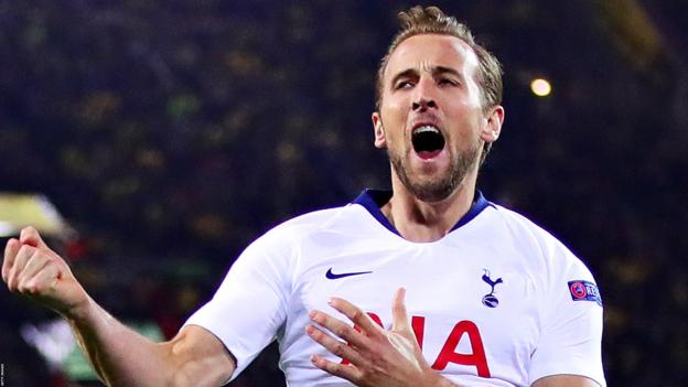 Borussia Dortmund 0-1 Tottenham: Kane becomes top European scorer as Spurs reach quarter-finals