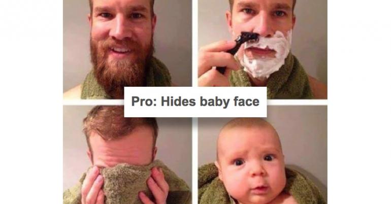 Pros and cons of growing a beard (13 photos)