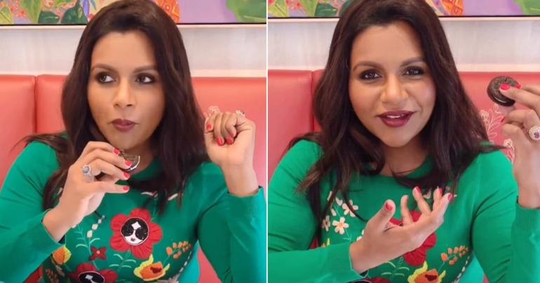 Mindy Kaling Ranking Random Oreo Flavors Is the Type of Content We Needed Today