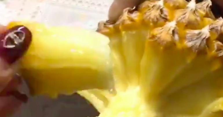 The Internet Is Divided Over This Viral Pineapple Hack, and I Really Don't Know What to Believe