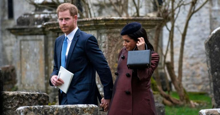 Harry and Meghan Step Out as He Becomes a Godfather, Weeks Before Becoming a Father For Real