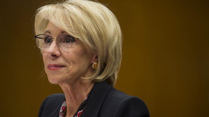 Key Words: Trump undercuts DeVos, says Special Olympics will be funded