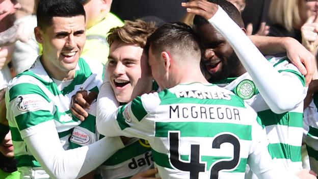 Celtic 2-1 Rangers: Late James Forrest strike wins Old Firm derby