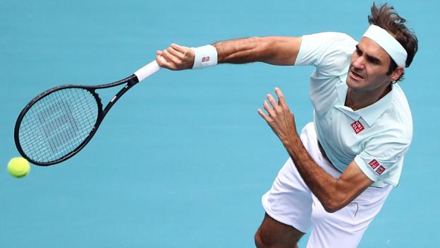 Roger Federer wins Miami Open with 6-1 6-4 victory over John Isner