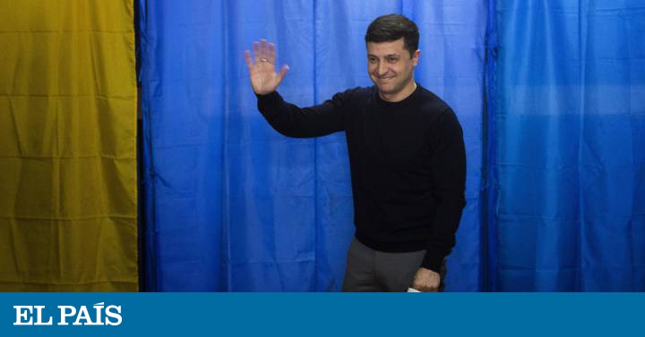 El cómico Zelenskiy obtiene el 30% de los votos en la primera vuelta en Ucrania, según los sondeos