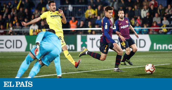 El Barcelona empata 4-4 ante el Villarreal en el descuento