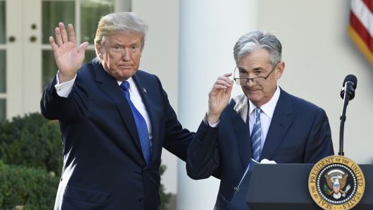 Trump reportedly told Fed's Powell that he's 'stuck' with him