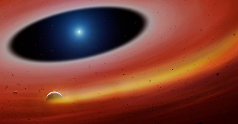 Apocalypse Next? Astronomers Find a Chunk of Planet Around a Distant, Dead Star