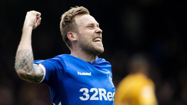 Motherwell 0-3 Rangers: Scott Arfield hat-trick seals comfortable win