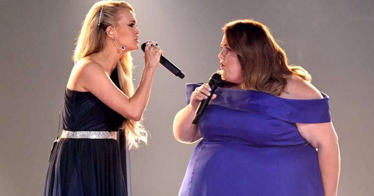 This Is Us Star Chrissy Metz Sang Live at the ACMs With Carrie Underwood, and It Was STUNNING
