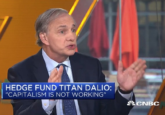 The Margin: Watch CNBC host get into heated exchange with Ray Dalio over capitalism