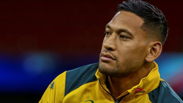 Israel Folau: Rugby Australia 'intends' to sack full-back after social media post