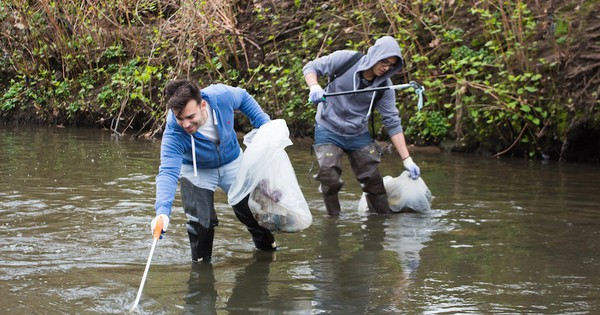 Plastic bottles are the most common litter in European waterways