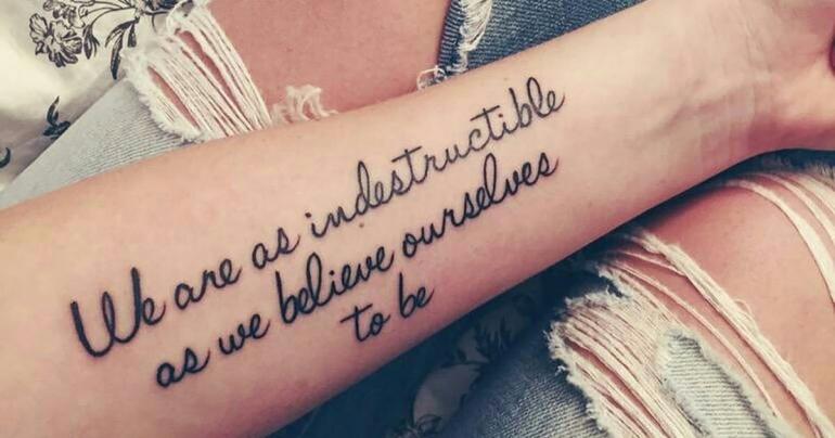100 Quote Tattoos That Will Change Your Life