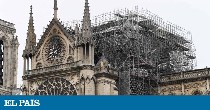 La fiscalía investiga la “destrucción involuntaria por incendio” de Notre Dame