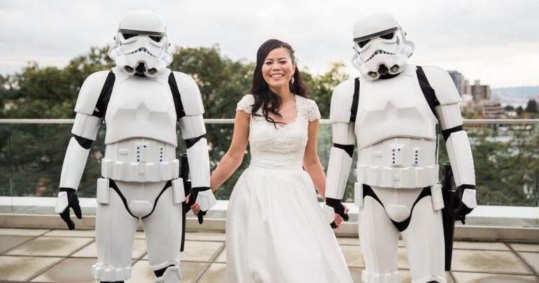 This Is Exactly What an Epic Star Wars Wedding Could Look Like