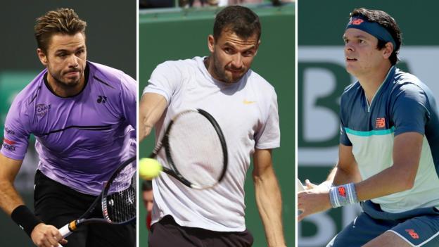 Raonic, Dimitrov and Wawrinka to play Queen's