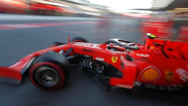 Azerbaijan GP: Charles Leclerc fastest in practice