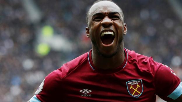 Tottenham 0-1 West Ham: Michail Antonio goals seals win