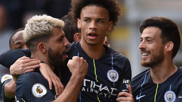 Burnley 0-1 Manchester City: Sergio Aguero winner sends champions top