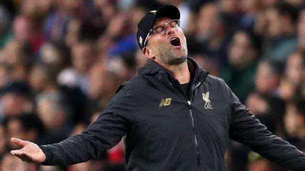 Barcelona 3-0 Liverpool: Jurgen Klopp says Reds produced 'best away game for two seasons'