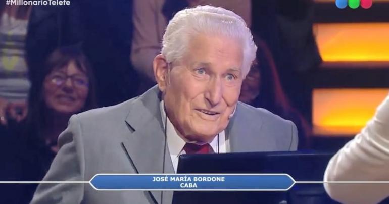 José María, el participante más longevo de la historia de "¿Quién quiere ser millonario?"