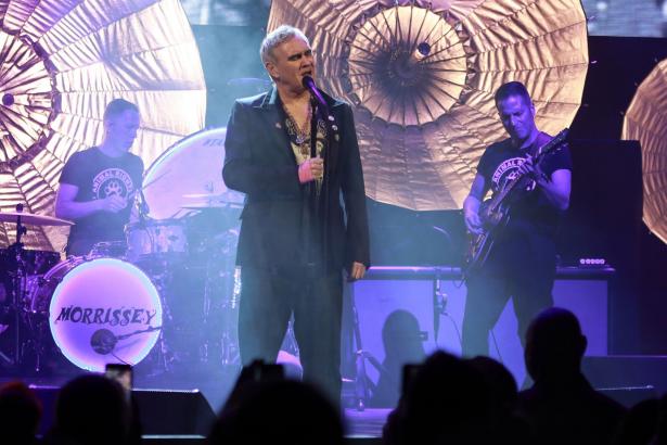 Morrissey kicks off Broadway residency with a full-blown rock-and-roll concert