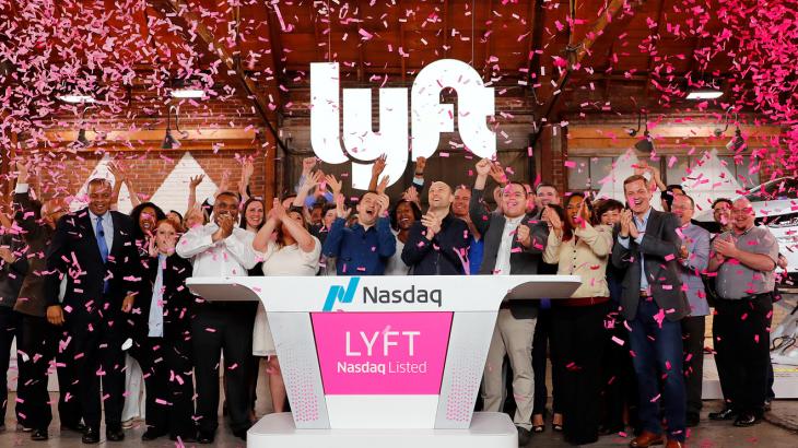 Lyft reports large losses, strong sales growth in first earnings since IPO; stock sinks