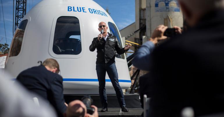 Jeff Bezos’ Shot at the Moon? Blue Origin to Announce Vision for Space