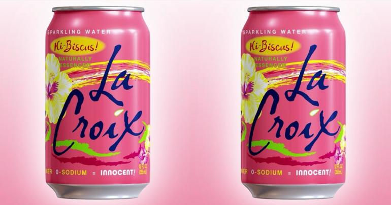 LaCroix Revealed Its New Hibiscus Flavor - and IDK If I Want to Drink It or Instagram It First