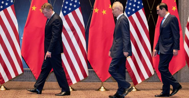 U.S.-China Trade Talks End With No Deal in Sight
