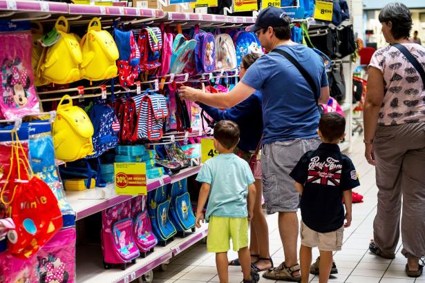 Millennial parents fight the urge to overspend on back-to-school shopping