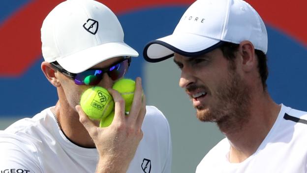 Andy Murray & Jamie Murray win at Washington Open