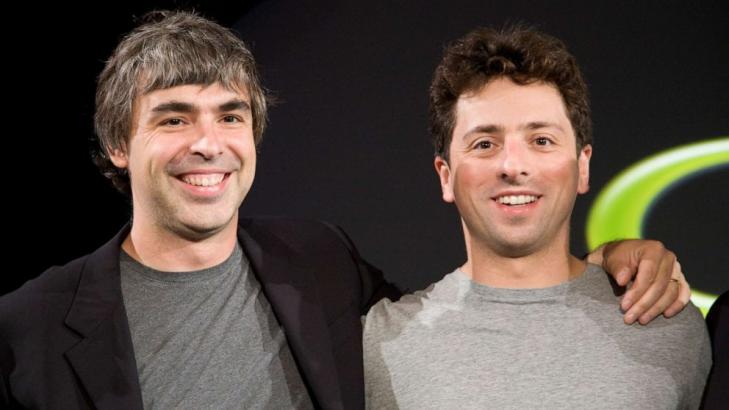 Google founders Larry Page and Sergey Brin stepping down as CEO and president