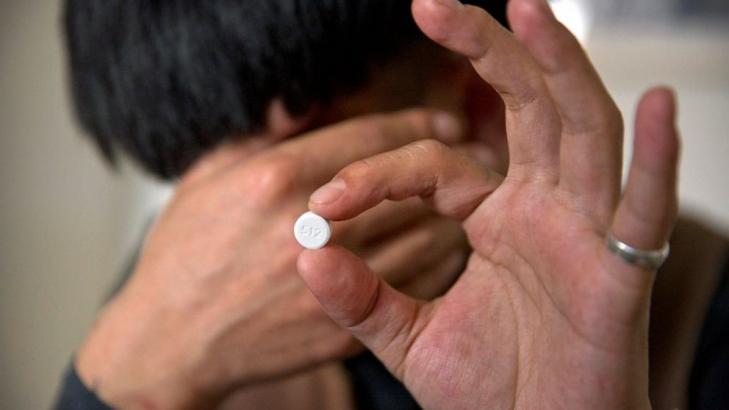 China has pain pill addicts too, but no one's counting them