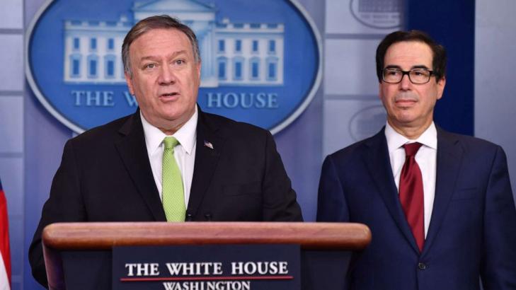 Pompeo, Mnuchin detail new sanctions on top Iranian officials