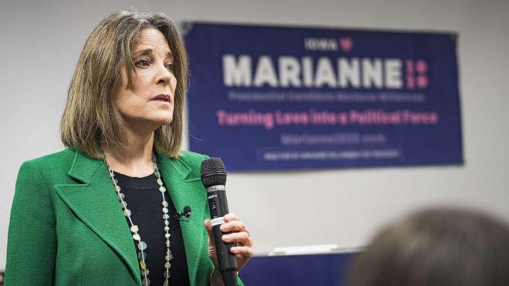 Marianne Williamson announces she is suspending her presidential campaign