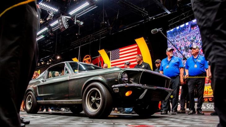 'Bullitt' Mustang sells for $3.74 million at Florida auction