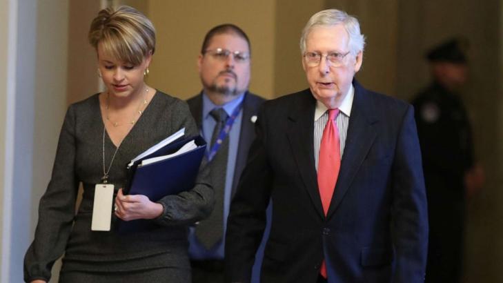 'Start Here': McConnell tells senators he can't yet block new witnesses