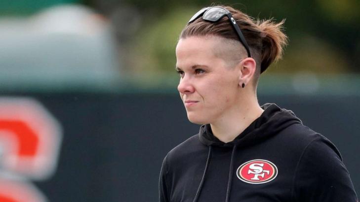 Super Bowl sees 1st female and openly gay coach in game's history