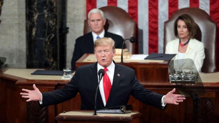 Trump to deliver State of the Union on eve of expected acquittal